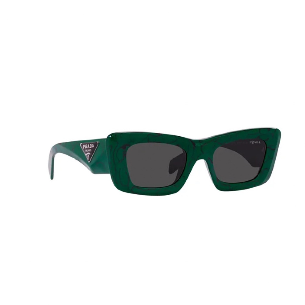 Prada eyewear green cat eye sunglasses - Picture 4 of 6